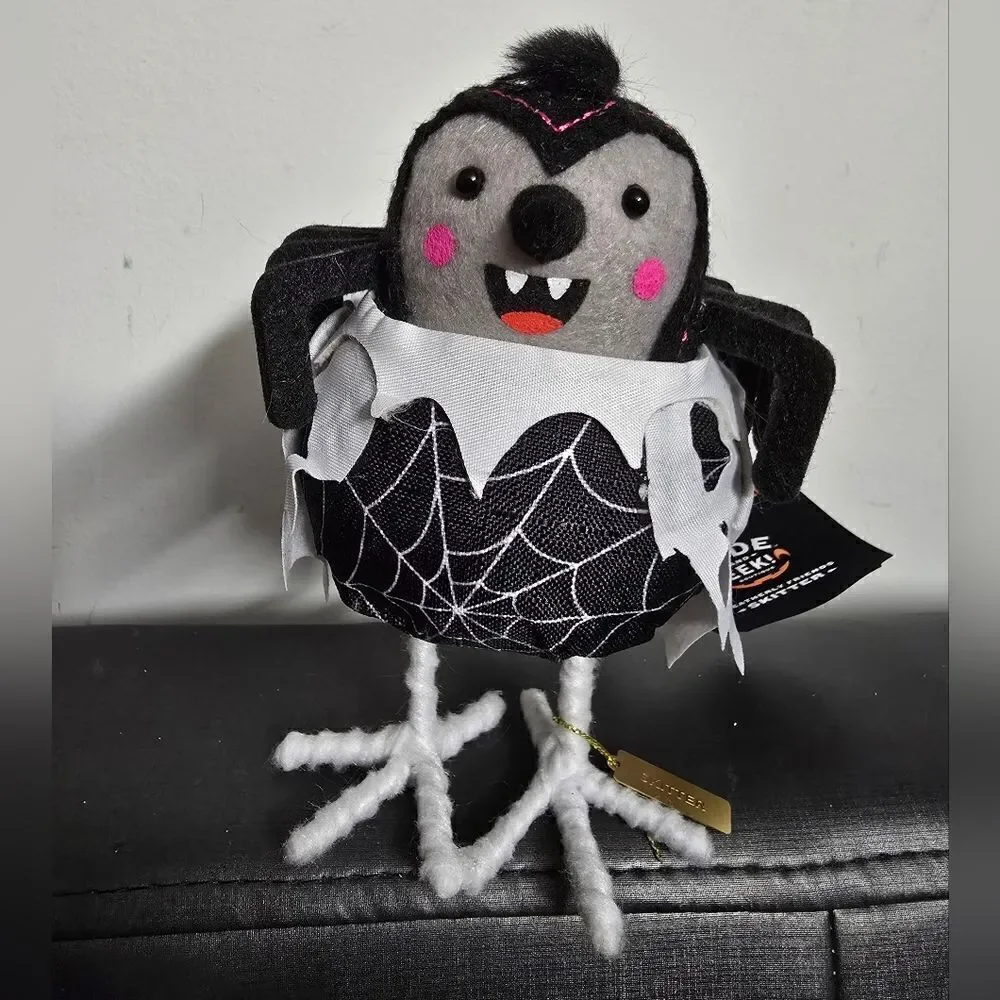 Lot of two Target Hyde & Eek Halloween Birds Featherly Friends